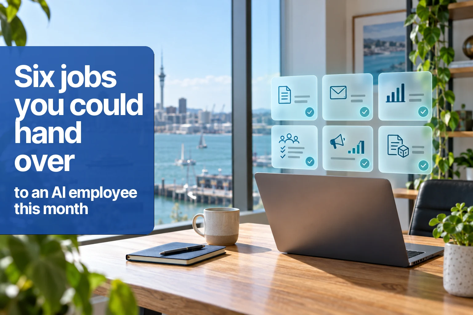 Six jobs you could hand over to an AI employee this month